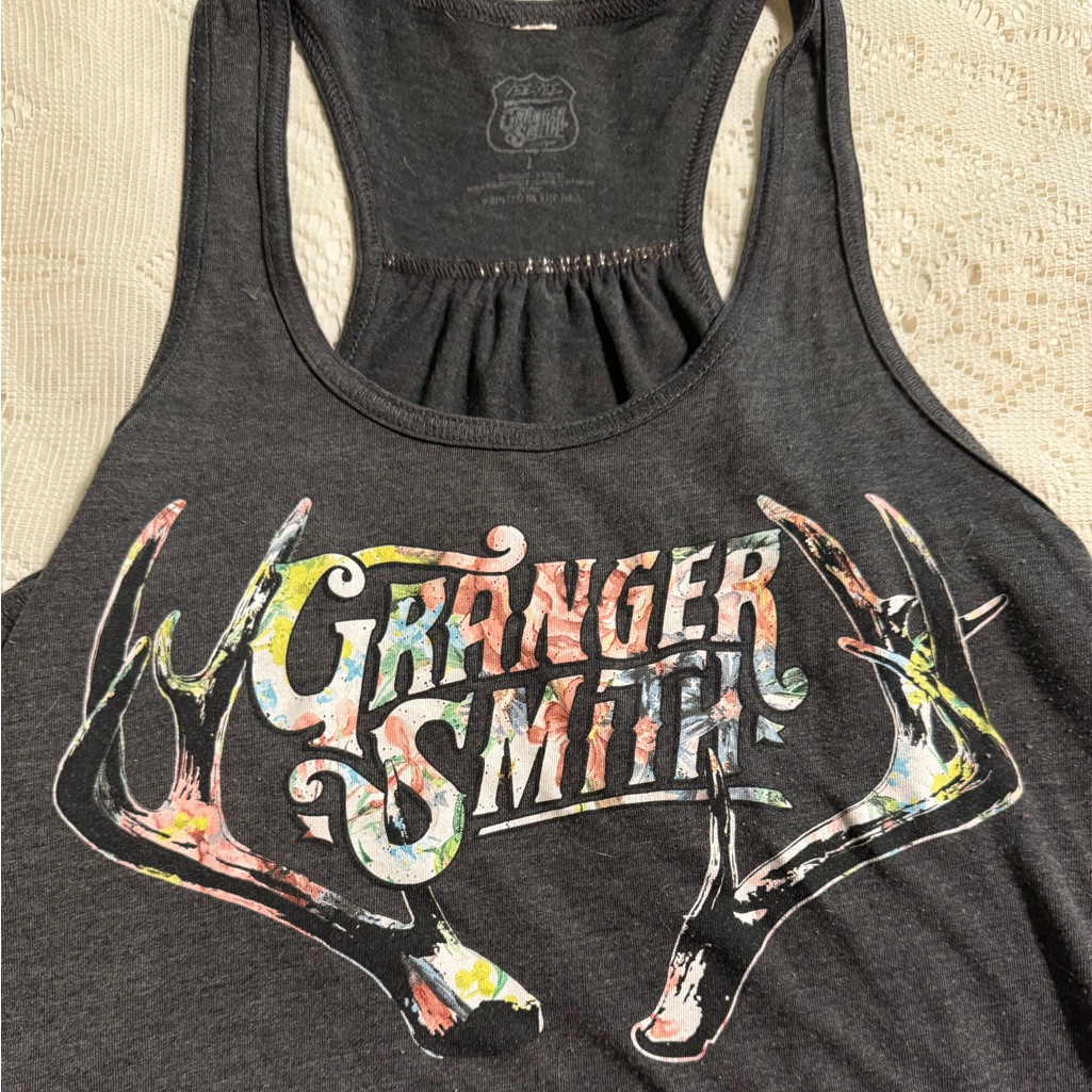 Granger Smith Womans Country Concert Tank Large Granger Smith Womans Country Concert Tank Large